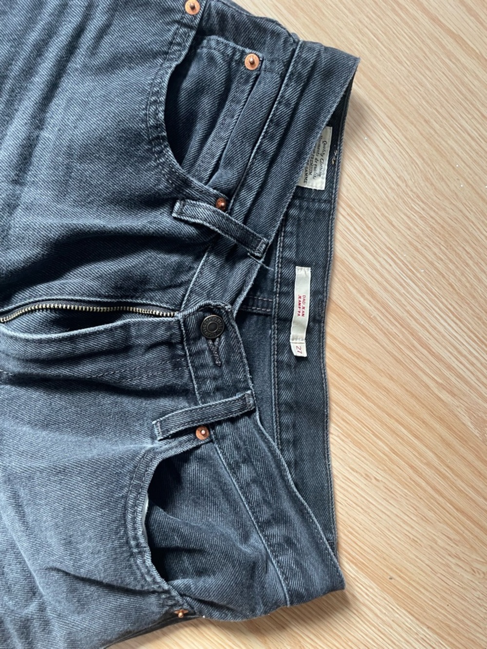 Dark Gray Levi’s Dad Jeans